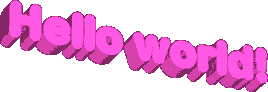 Hello world!