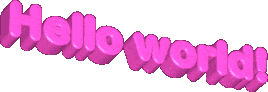 Hello world!