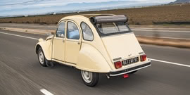 beige Citroen 2CV