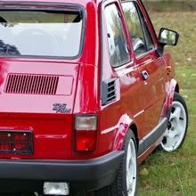 red riced/tuned Fiat 126p