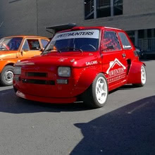 red riced/tuned Fiat 126p